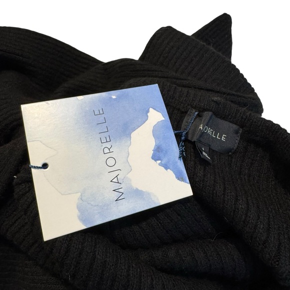 Majorelle | NEW Neva Ribbed Back Cut-Out Mini Dress in Black Size S - Picture 10 of 11